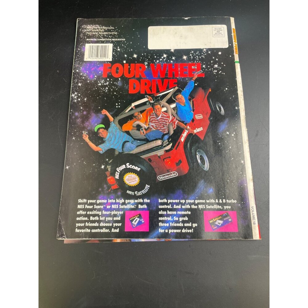 Nintendo Power Magazine 1990 Vol 18 Dr Mario/Huge Review Complete SKU 3010 - Picture 2 of 12